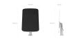 Ezviz Solar Charging Panel Designed for EZVIZ Battery-Operated Cameras. 