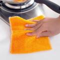 1/5/10PCS Microfiber Dish Washing Cloths Bamboo Fiber Scouring Pad Reusable Anti-oil Cleaning Towels Kitchen Cleaner 18x23CM. 