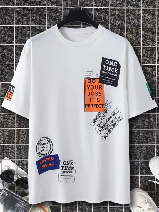 Writting%20Printed%20T%20shirt%20For%20Men/women%20Summer%20Collection%20Soft%20jersy%20o%20neck%20hlf%20seleves%20t%20shirt%20-%20Image%202