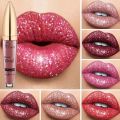 Pudaier/1Pc Diamond Liquid Lipgloss /Waterproof Long Lasting Shimmer Glitter Lip Glaze / Lip Makeup. 