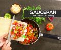 Utopia Kitchen Nonstick Saucepan Set with Lid - 1 Quart and 2 Quart Multipurpose Pots Set Use for Home Kitchen or Restaurant (Grey-Black). 