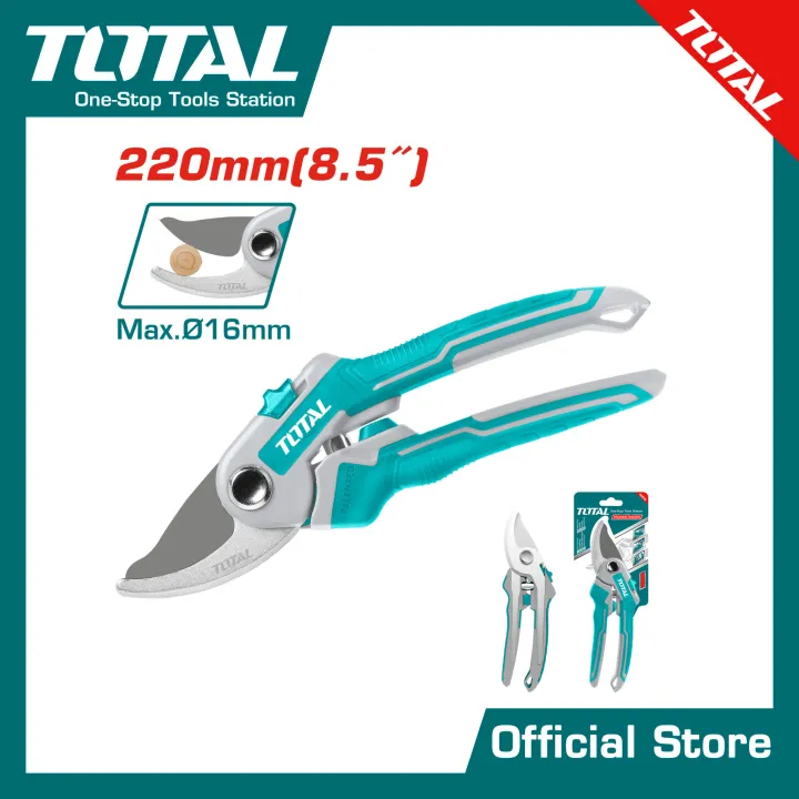 TOTAL%20220mm%20High-Quality%20Garden%20Prunin%20Shear%20with%20PP%20Handle%20Coverd%20TPR%20Grip%20THT0601%20-%20Image%202