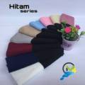 Ciput rajut PREMIUM BANDANA 2 Colors Black Series inner Knit inner hijab. 