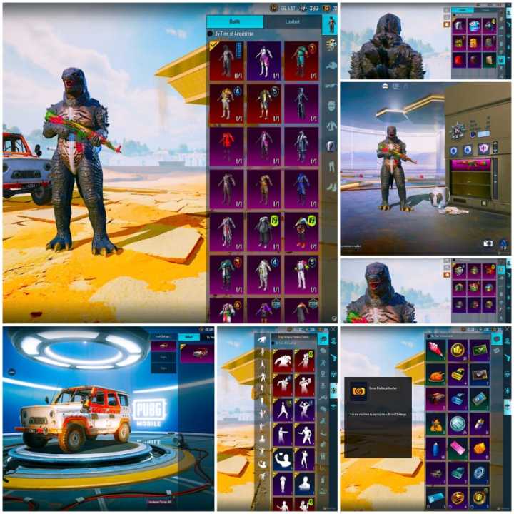 S 19⁰ M3 M4 M5 M6⁰ MAX+GODZILLA SET (M)+Level 57