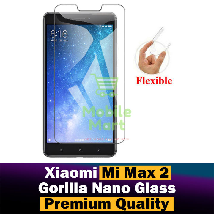Xiaomi Mi Max 2 Unbreakable Gorilla Flexible Nano Glass Premium High Quality Screen Protector For Xiaomi Mi Max 2