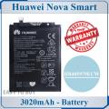 Huawei Nova Smart Battery HB405979ECW Replacement Premium Quality 3020mAh For Huawei Nova Smart. 