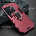 For OnePlus 10T Case Shockproof Armor Stand with Holder Car Magnetic Ring Back Cover Casing hp For OnePlus 10T Phone cases. 