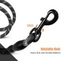 Reflective Braided Nylon Rope Dog Leash for Large Dogs | Heavy Duty Strong Walking Lead PS521 PS-LH. 