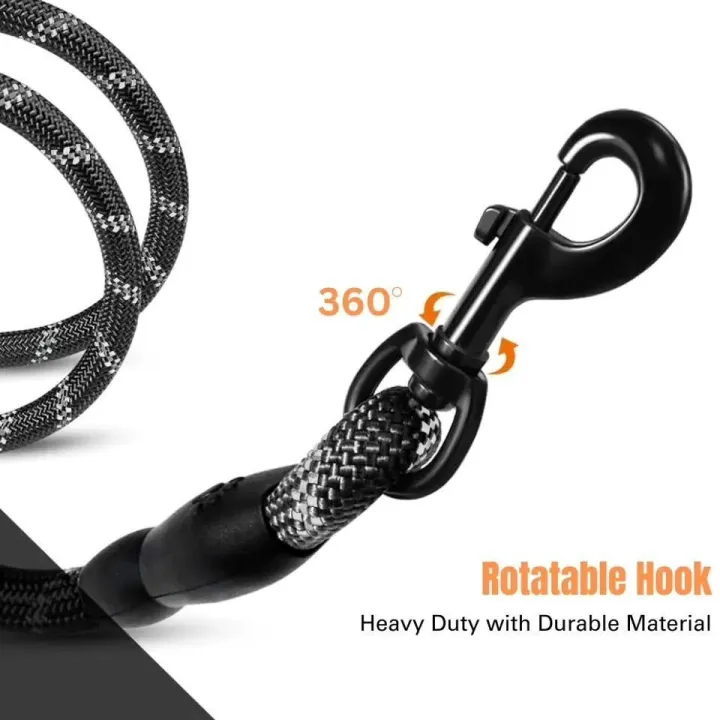 Reflective%20Braided%20Nylon%20Rope%20Dog%20Leash%20for%20Large%20Dogs%20%7C%20Heavy%20Duty%20Strong%20Walking%20Lead%20PS521%20PS-LH%20-%20Image%202