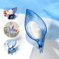 New Dish Soap Dish Leafology Decorative Drainage Soap Holder Shower with Suction Cups Anti-Collision, Plastic Self Draining Soap Saver for Bathroom, Bar Soap Tray Kitchen Sponge Holder. 