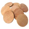 200Pcs Wood Slices Unfinished Round Wood for Arts & Crafts Projects, Board Game Pieces, Ornaments. 