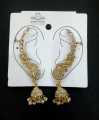 Fancy Stylish Full Ear Design Fashion Jewelry Earrings For Girls & Women - Trendy Cuff Earrings/Cuff Earrings With Crystal - Full Ear Earrings - Full Earrings Jhumka- Ear Cuff. 