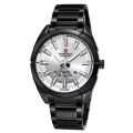 NAVIFORCE Watches for Men Fashion Casual Sports Wristwatch Stainess Steel Waterproof 3ATM with Luminous Hands Classic Calendar Display Quartz Watch NF9038. 