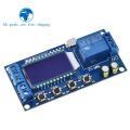 6-30V Micro USB Digital LCD Display Time Delay Relay Module Control Timer Switch Trigger Cycle Module XY-LJ02. 