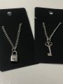 Timeless Lock & Key Charm Pendant – Symbol of Love & Mystery , lock alloy charm pendant, Key alloy charm pendant , lock and key pair(2pcs) alloy charm pendant. 