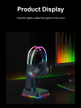 ONIKUMA-X15 PRO RGB HEAD BEAM WITH MIC, 3.5MM WIRED EARPHONES, DURABLE STEREO SURROUND, RGB GAMING HEADSET. 