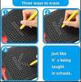 Magnet Learning Board Drawing Magnetic Slate Magic Slate With Replacement Stylus Pen for Free Play Magnet Pad Magnetic Drawing Board. 