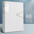 Holder Students Loose Leaf Binder A4 File Folders Paper Organizer Documents Clip Storage Folders Test Paper Receipt. 