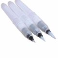 Pack of 3 Water Brush Pen Marker Ink Water Colors Colour Refillable Calligraphy Drawing Pen. 