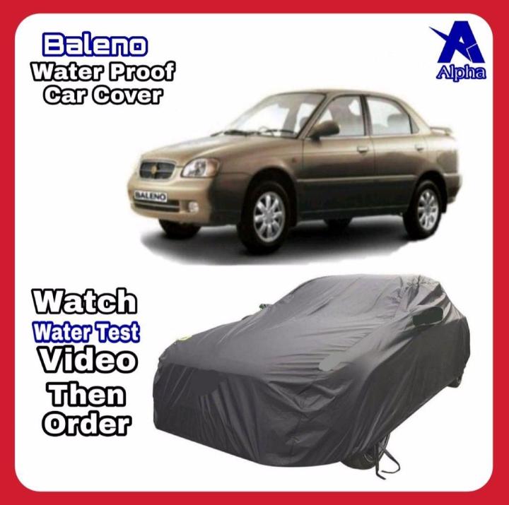 Suzuki Baleno Water Dust PROOF Car COVER - Full Body Cover Scratchless Quality