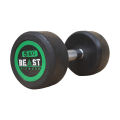 Beast Fitness Rubber Coated  Exercise Dumbbell ( Single Dumbbell Add to Cart Quantity 2 For Pair). 