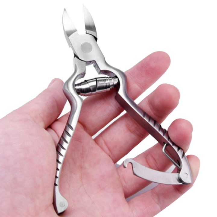 Stainless Steel Hard Thick Toe Nail Heavy Duty Clipper Cutter Double ...