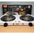 100% High Quality Electric Stove Double Burner Cooker Hot Plate Home 2000Watts in pakistan. 