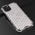Honeycomb Airbag Shockproof Case For iPhone 11 Pro Hybrid TPU PC Transparent Armor cover. 