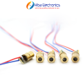 2pcs 3V 5mW Laser Dot Diode Laser Diode 650nm 6mm laser for Arduino DIY STEM Projects Laser Head Diode Dot Module. 