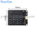 4x4 4*4 Matrix Button Keypad Switch Keyboard Array Module 16 Keys Capacitive Touch Breadboard For Arduino DIY Kit with Cable. 