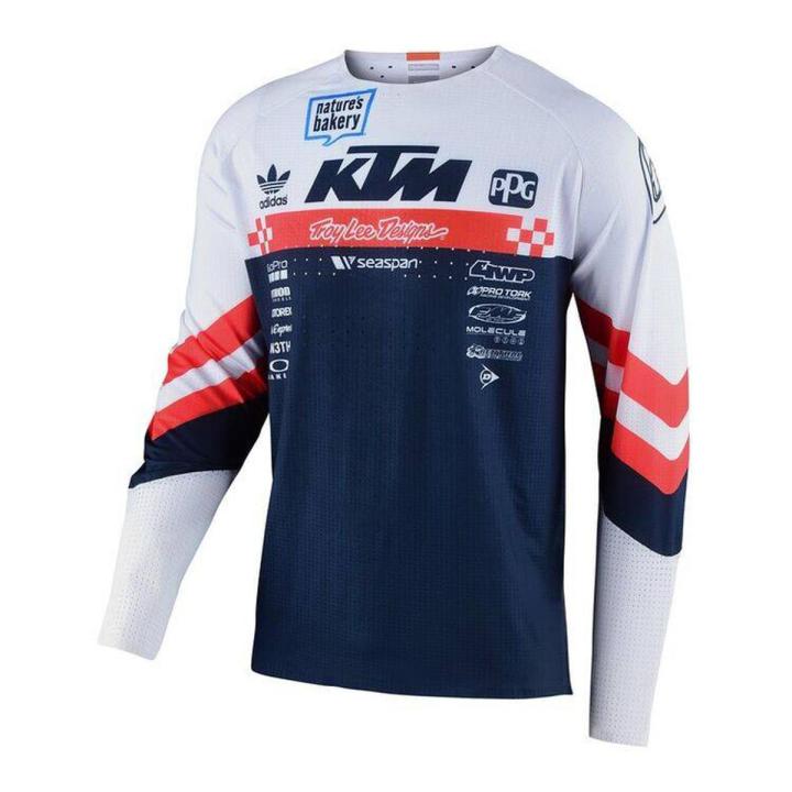 SE Ultra Factory Team KTM Jersey Mountain Bike Clothing MTB Bicycle T-shirt Cycling Shirts Offroad Cross Motocross Wear