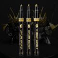 Gold Silver Copper Metallic Liquid Chrome Mirror Marker Pen Waterproof Ink Mirror Reflective Paint Metal Pens DIY Craftwork Pen. 