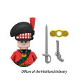 Napoleonic Wars Military Soldiers Building Blocks Sets WW2 MiniFigures French British Fusilier Rifles Bagpiper s Kids Toys Pizazzazz. 