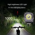 1000 Lumens Highlight Waterproof Bicycle Light Headlight Designed With Smart Sensor For Cycling Riding Night Light For Mountain Bikes Bike. 