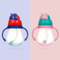 Baby feeding bottles Kids Cups Baby Water Bottle With Portable Cartoon Lovely Straw Cup With Straw. 