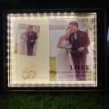 LED Magic Frame Customizable LED Photo Frame Birthday and Couple Gift. 