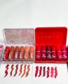 PACK OF 6 NUDE AND PACK OF 6 RED LIPSTICKS SHADE [BUY 1 GET 1 FREE]. 
