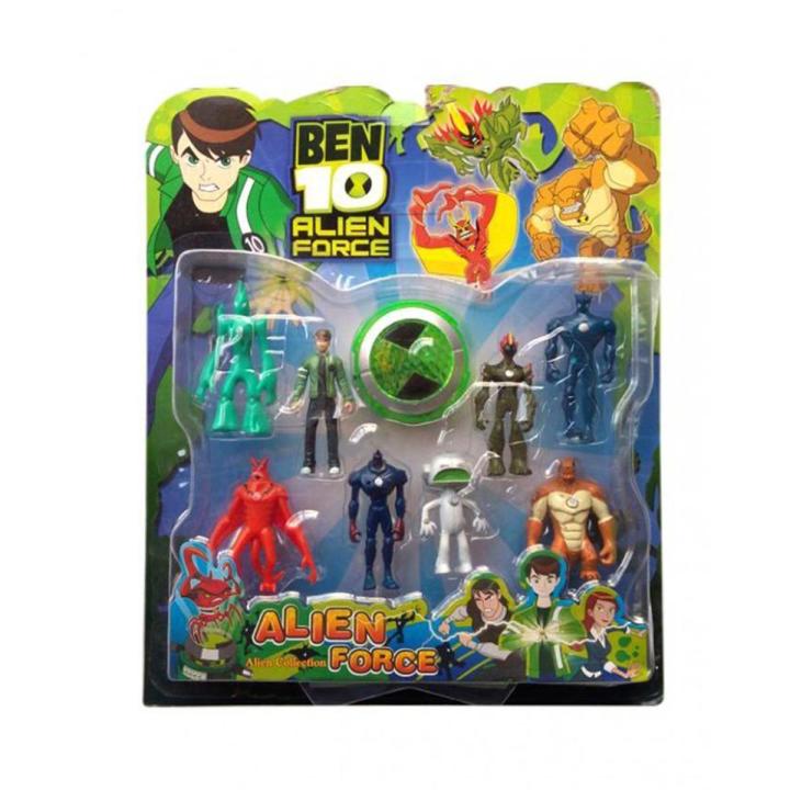 Planet X - Ben 10 Galaxy Invaders Minifigures Set