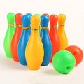Indoor Bowling Pin Bowling Game Toy Set Multicolor For Kids. 