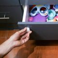 【VisioN Shop】Magnetic Cabinet Lock Key Replacement - Super For Children'S Cabinets And Drawer Locks, Keychain 2 Package K. 