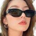 New retro small cat eye sunglasses for men and women with UV 400 protection frame. 