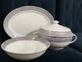 50 pieces-bone china dinner set- Aurora. 