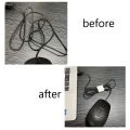 （New）[Featured] 1 Pc New Multi-purpoe imple Dek Data Cable Organizer / Mini UB Charging Cable Management Winder Clip / uitable for Home, Office, Car Cable Line Organize. 