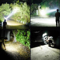 Ubeator - Outdoor Waterproof XPE-COB Wick Led Headlamp USB Rechargeable Adjustable 180 Degree Double Light High Brightness Lighting. 