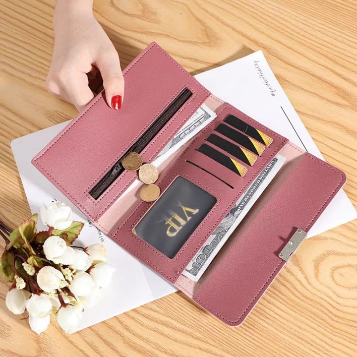 Wallet%20for%20Women%20-%20New%20Fashion%20Long%20Trifold%20Purse%20and%20Wallet%20for%20Girls%20-%20Image%205