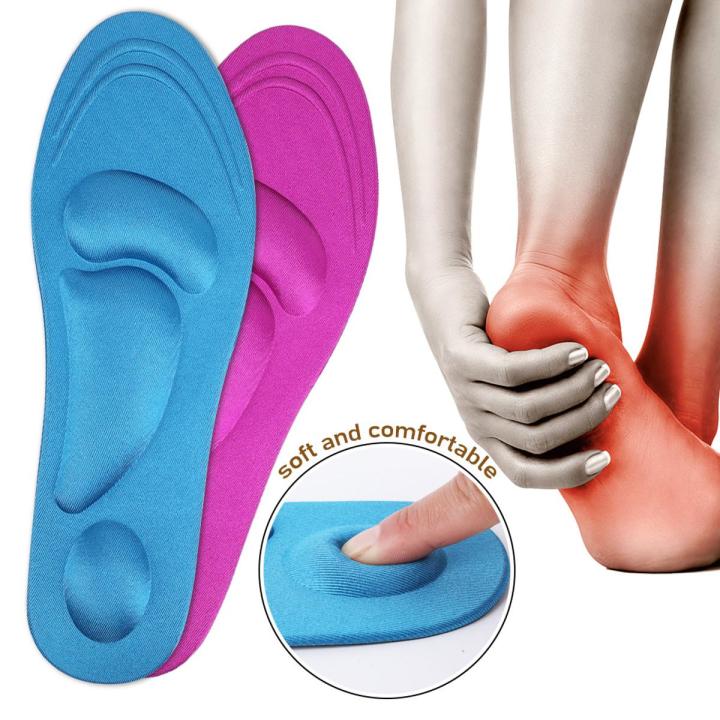 4D Foam Support And Washable Walking Insole For Comfort And Breathable Cutting