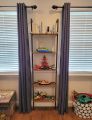 Bookshelves Rack - Clothes Shelf organizer for bedroom 5 layer. 