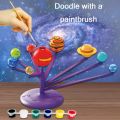 "Solar System Space Toys for Kids – Complete 8-Planet Model with Paintable Surfaces and Brushes | Educational STEM Astronomy Gifts for Boys and Girls | Perfect Birthday Present for Young Scientists, Encouraging Creative Learning and Exploration of Space,. 