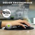 Original Mouse Pad With Cooling Gel & Foam - Thumb Shape Mousepad With Wrist Rest - Washable Mouse Mat & Non Slip. 