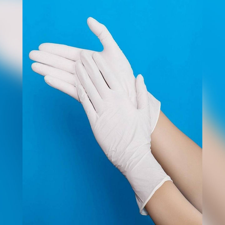 Pack Of 5 - White Cotton Gloves For Sun Block For Her